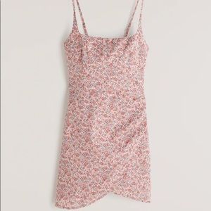Abercrombie Squareneck Wrap Mini Dress
